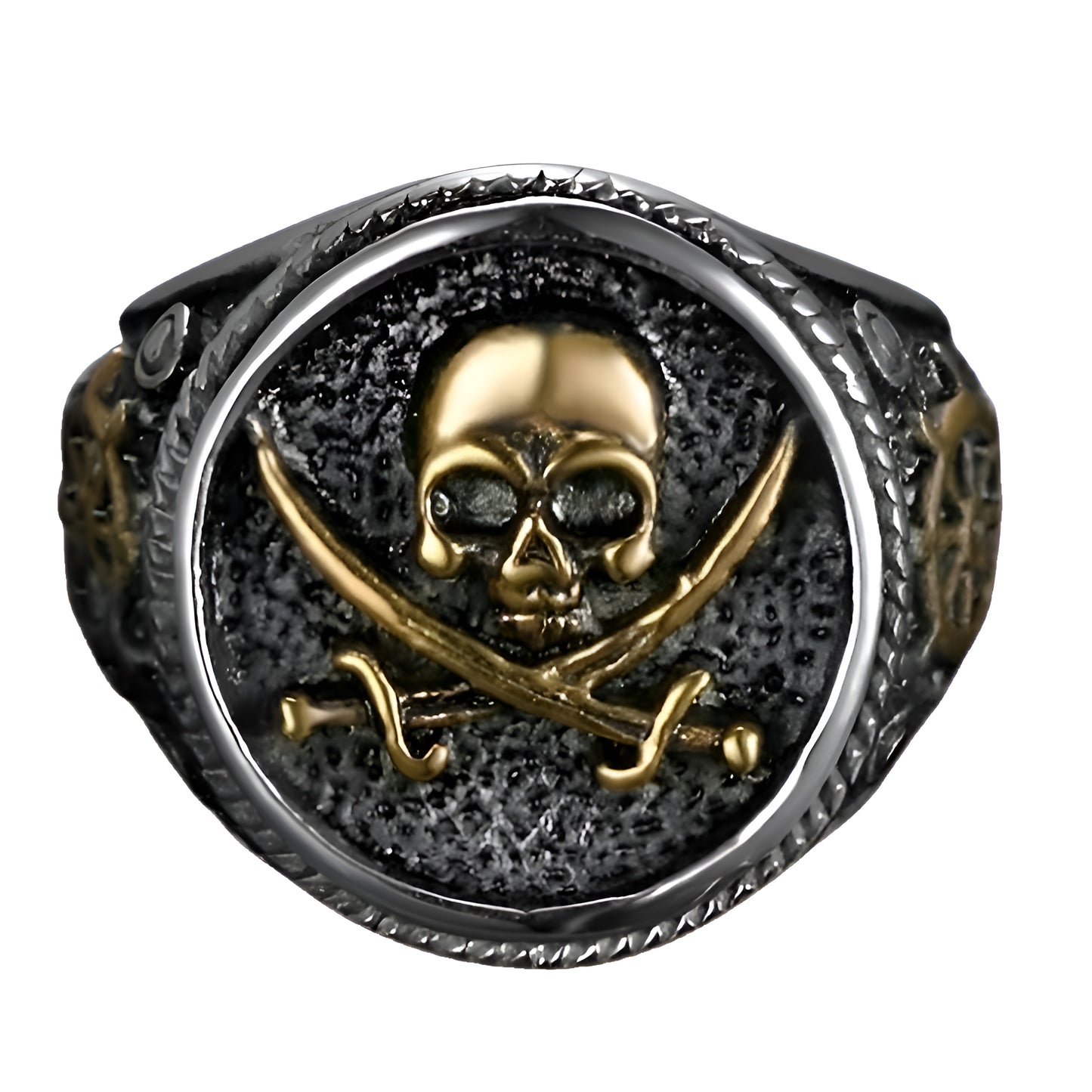 SKULL PIRATE RING