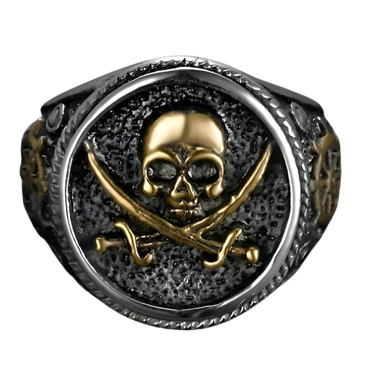 SKULL PIRATE RING