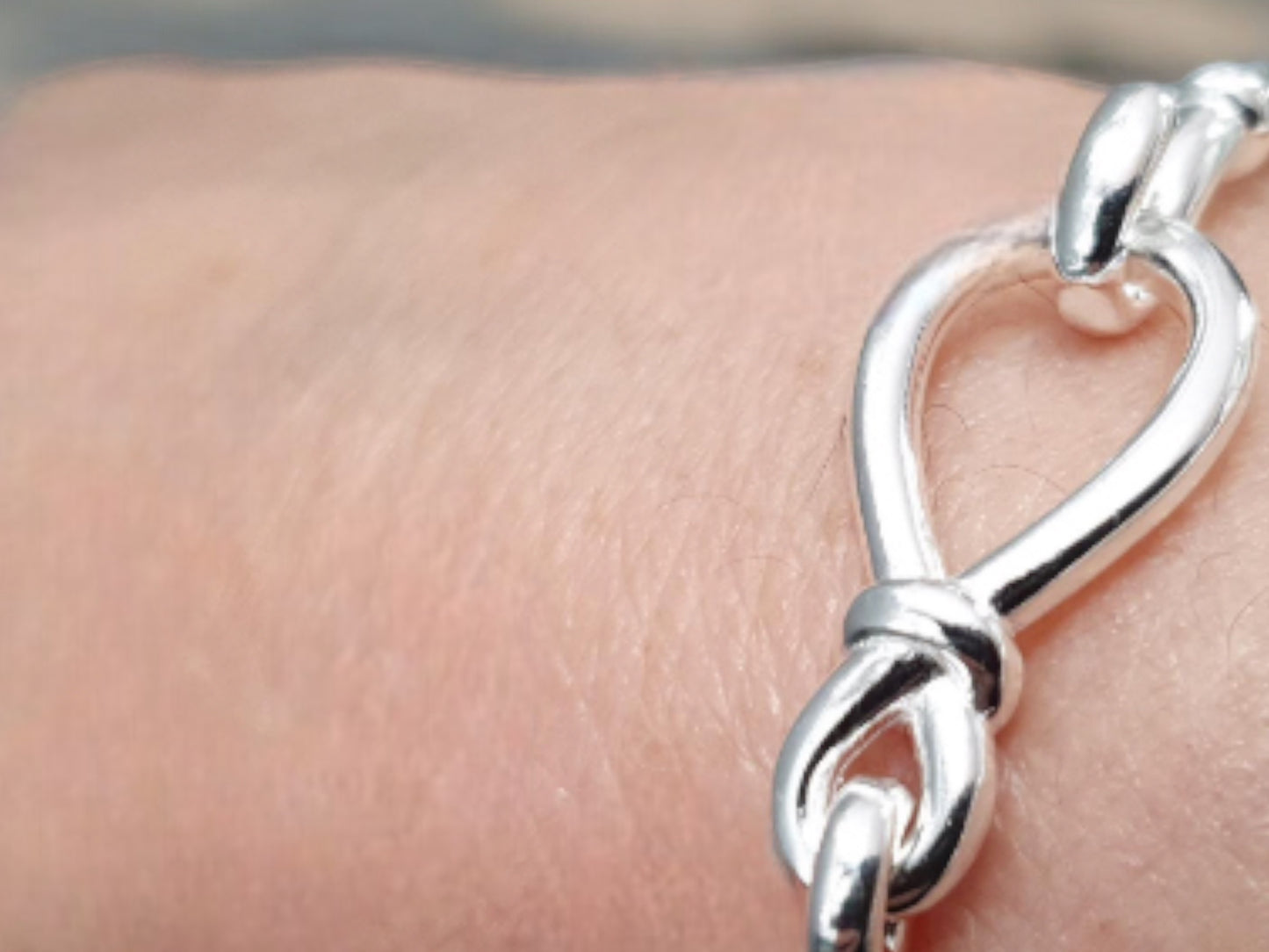 INFINITY BRACELET STERLING SILVER